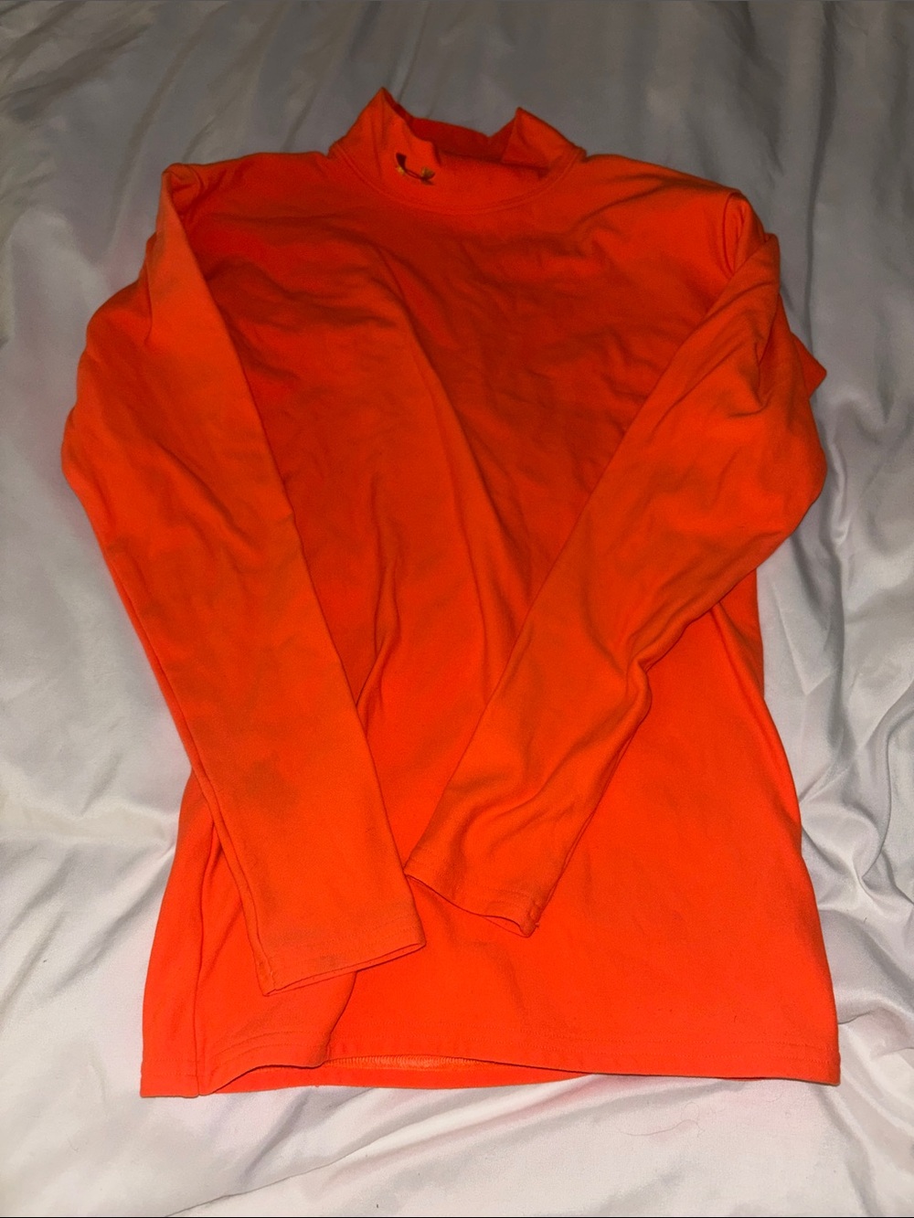 Under Armour Men's Turtleneck Sweater - Orange
